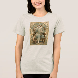 Stoel Tai Chi kat Tri-Blend Shirt
