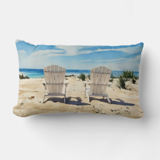 Stoelen in het zand Siesta Key Beach Kussen