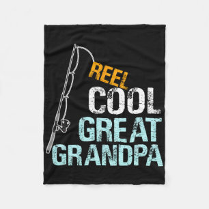Stoere geweldige opa cadeau van kleindochter Opa Fleece Deken
