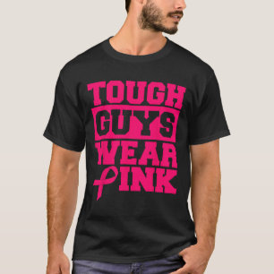 Stoere jongens Draag roze Mannen en jongens onders T-shirt