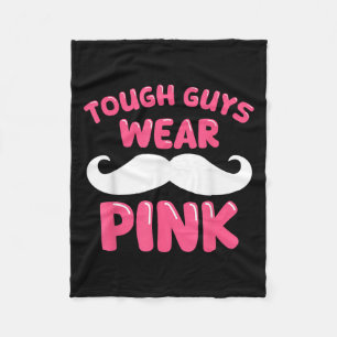 Stoere jongens Draag roze Mannen Husband Boys Fleece Deken