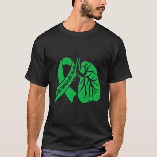 Stoere longtransplantaat overlevende longtransplan t-shirt (Voorkant)