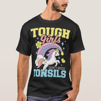 Stoere meisjes hebben geen amandelen nodig - Tonsi T-shirt