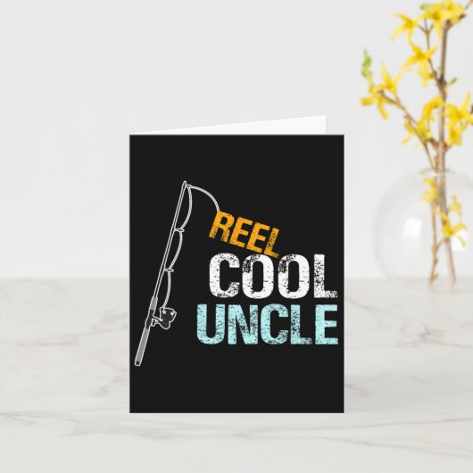 Stoere Oom Grafische Oom Cadeau Van Niece Of N Kaart (Gele Bloem)