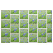 Stof - Blauwe knuppels (Fat Quarter)