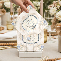 Stof blauwe roze barok baby shower