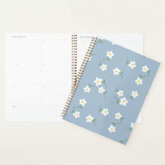 Stof Daisy Dagelijkse Planner | Botanische Organis