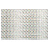 Stof - diergezichten geroteerd (Yard (91,4 cm))
