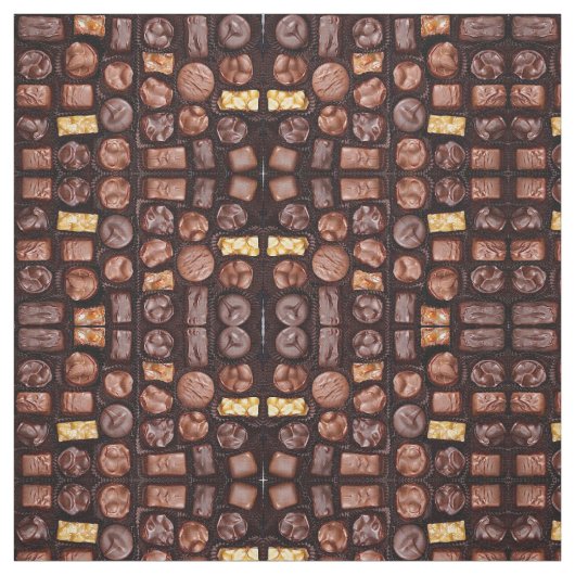 Stof - Doos van chocolade (Swatch)