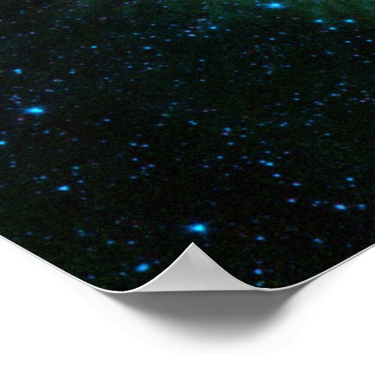 Stof en de Helix Nebula Poster (Hoek)