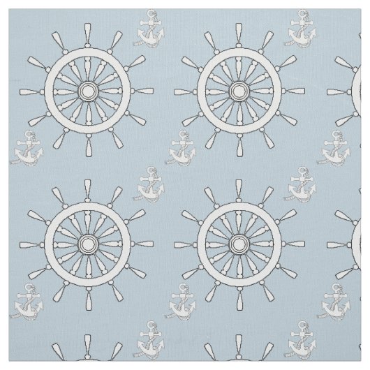 Stof - Helm en Anchors (Swatch)