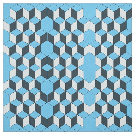 Stof - Kaleidoscoping Blokken (Swatch)