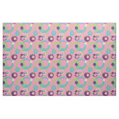 Stof met funky roze cirkels (Yard (91,4 cm))