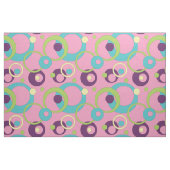 Stof met funky roze cirkels (Fat Quarter)