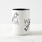 "Stof over vorm" Mok (Midden)