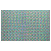 Stof - Pasley groen en blauw (Yard (91,4 cm))