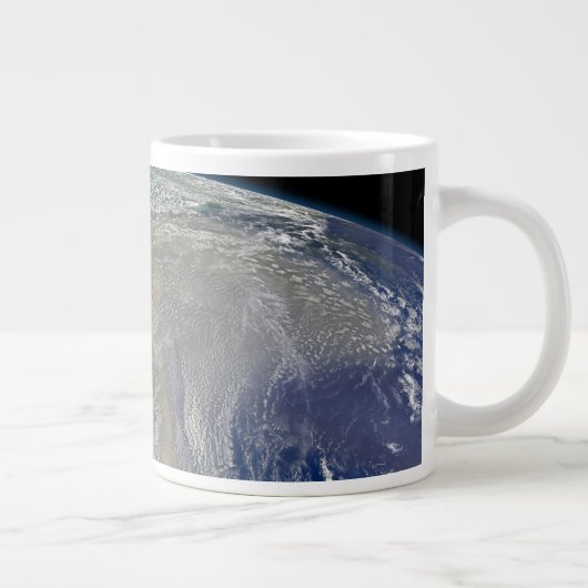 Stof richting Zuid-Amerika Extra Grote Beker (Rechts)