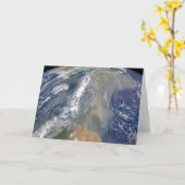 Stof richting Zuid-Amerika Kaart (Gele Bloem)