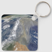 Stof richting Zuid-Amerika Sleutelhanger (Achterkant)