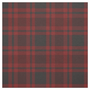 Stof rode en grijze tartan 