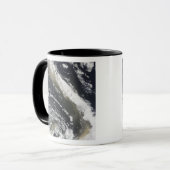 Stof storm dat over het Tasman-Zee waait Mok (Voorkant links)