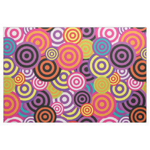 stof van psychedelische cirkels