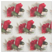 Stof van rode natievloeren (Swatch)