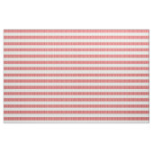 Stof van rode witte moderne stripes (Yard (91,4 cm))