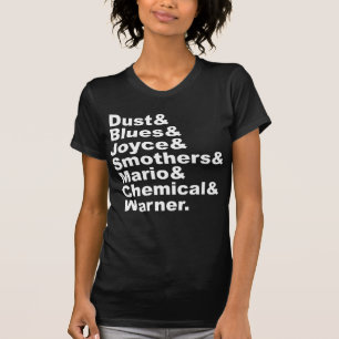 Stof & vervagen & vreugde & moeders & Mario & Chem T-shirt