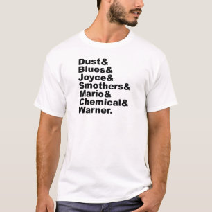 Stof & vervagen & vreugde & moeders & Mario & Chem T-shirt