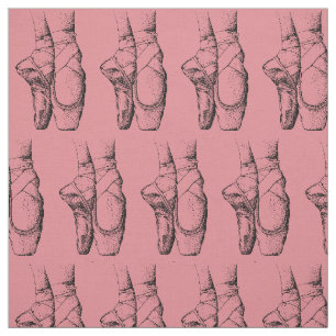 Stof voor roze ballet