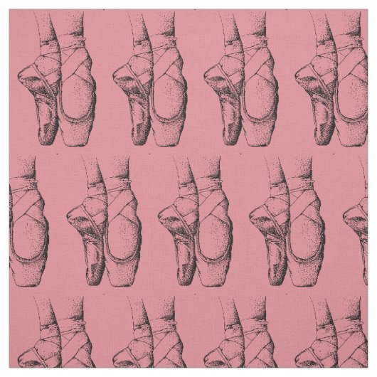 Stof voor roze ballet (Swatch)