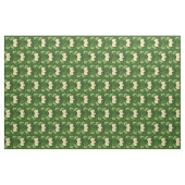 Stof - witte Tulpen Halve Brick geroteerd (Yard (91,4 cm))