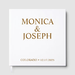 Stofachtig lichtblauw geschenk voor gastboek, gepe gastenboek