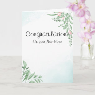 Stofachtige Eucalyptusbladeren Gefeliciteerd Nieuw Kaart