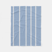 Stofbloem Blauw    Fleece Deken (Voorkant)