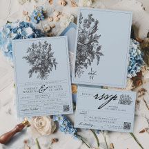 Stofbloem Blauw Vintage Bloem Romantische Tuin Bru