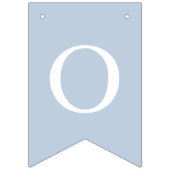 Stofbloem Blauwe Witte Kruis Jongens Doop Vlaggenl Vlaggetjes (Tweede vlag)