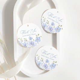 Stofbloem Bruiloftsontvangst Bedankjes Labels