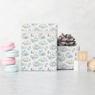 Stofbloem Crème Bloemen Bruiloft Bruidsfeest Cadeaupapier