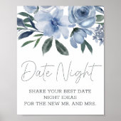 Stofbloem Date Night Poster (Voorkant)