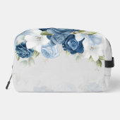 Stofbloem Monogram Schrift Watercolor Toilettasje (Achterkant)