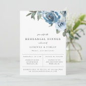 Stofbloem Rehearsal Dinner Aankondiging (Staand voorkant)