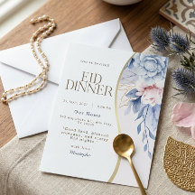 Stofbloem Roze Bloemig Gouden Bocht Eid Dinerfeest