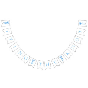 Stofbruine Blauwe Strik Knoopje Bruidsmeisjes Brui Vlaggetjes