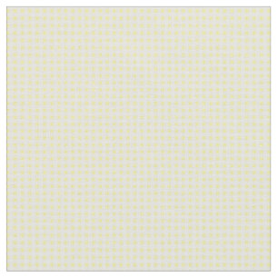 Stoff, Geel Gingham Patroon Stof
