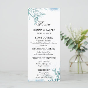 Stoffelijk blauw eucalyptus groen wild weide bruil menu