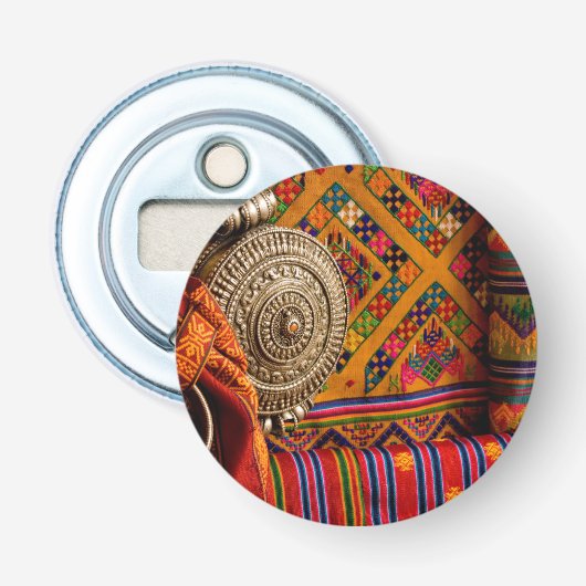 Stoffen, Bhutan Button Flesopener (Voorkant)