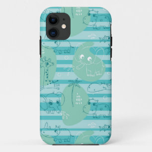 Stoffen die met water spelen 1 iPhone 11 hoesje