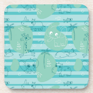 Stoffen die met water spelen 1 drankjes onderzetter